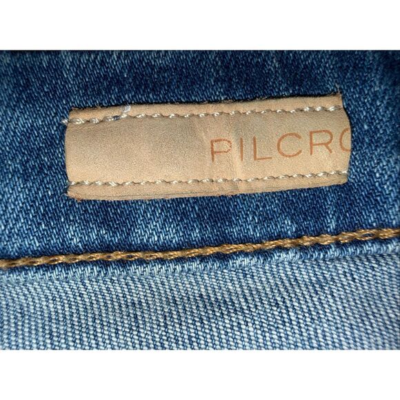 ❌Anthropologie Pilcro Demilune Boot Cut Medium Wash non distressed Jeans Size 29 - Picture 4 of 10